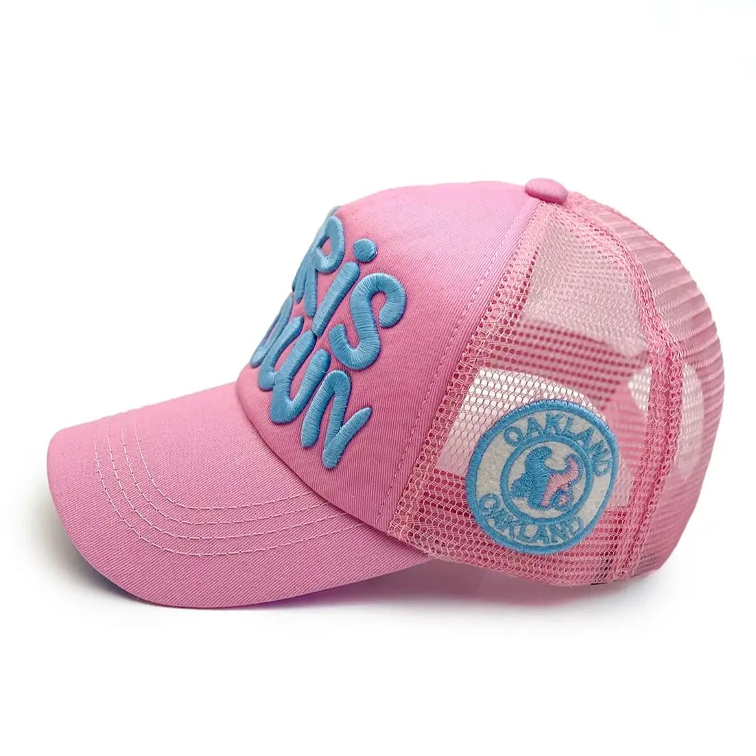 Mesh Breathable Baseball Cap Summer Stitching Letter Embroidery