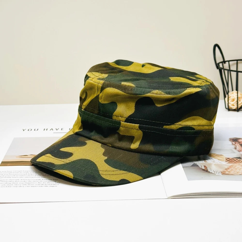 Spring And Summer Simple Camouflage Hats