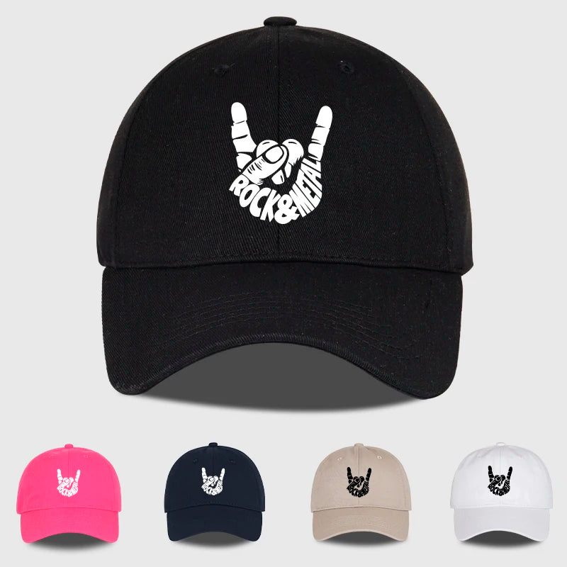 Rock & Metal Hand Gesture Baseball Cap