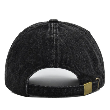 Fashion NYC Embroidery Denim Snapback Baseball Caps