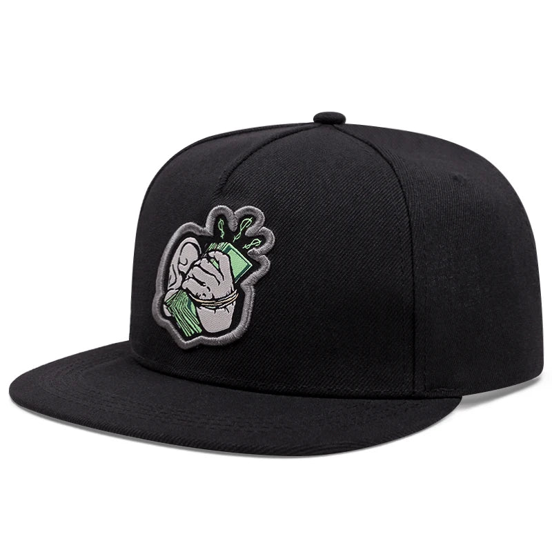 Snapback Cap Men Cool Hip Hop Caps Adult Cartoon Characters Embroidery Snapback Hats Men Women Hats