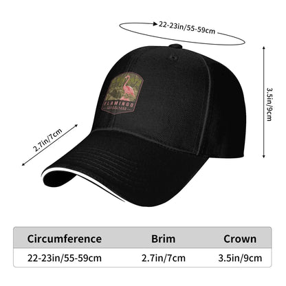 Everglades National Park Flamingo Summer Baseball Caps Women  Adult Male