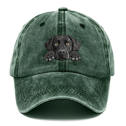 1pc Labrador Print Baseball Cap