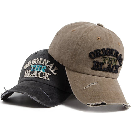 Vintage Baseball Cap Men Women Letter Embroidery Snapback Caps For Daily Casual