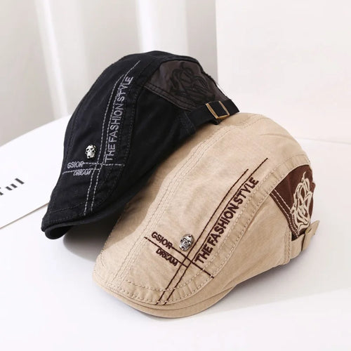 Summer Outdoor Cotton Berets Caps Newsboy Hats