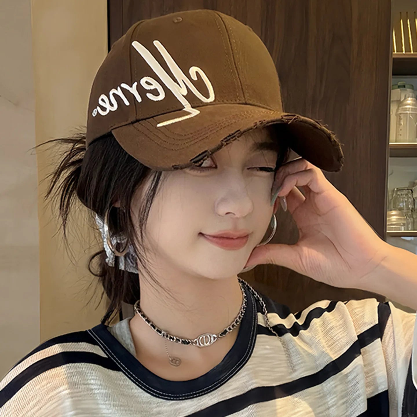 Men Women High-quality Embroidered Side Letters Baseball Hats