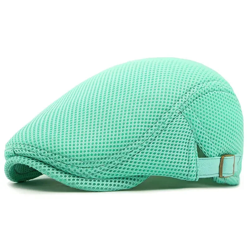 Spring And Summer Polyester Print Newsboy Caps