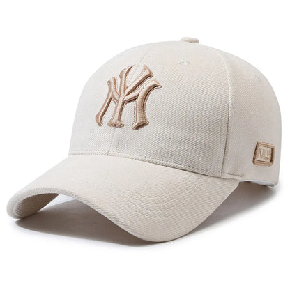 Couple Embroidered Letters Baseball Cap Adjustable Unisex Fashion Matching Sun Hat Trendy Casual Duck Bill Cap