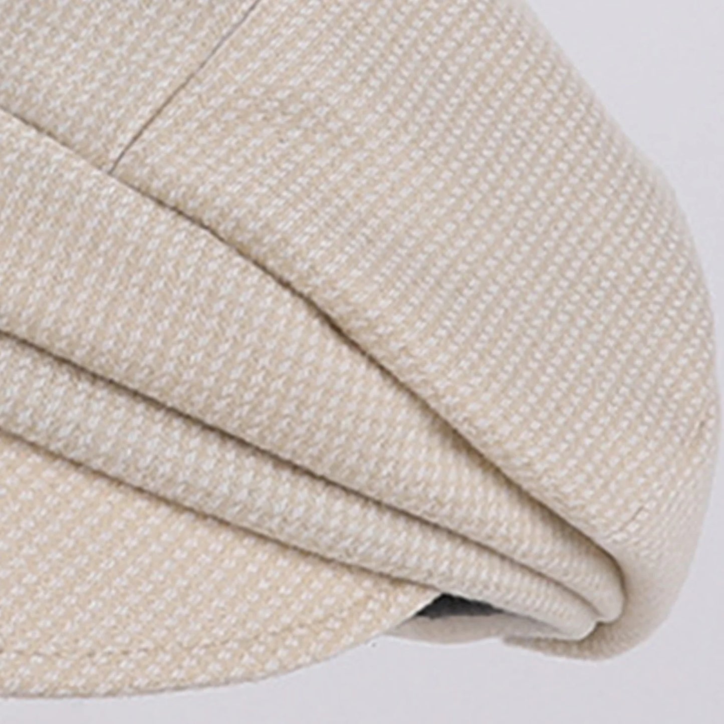 Women's British Style Beret Hat One Size Knit Beanie With Ear Protection Warm