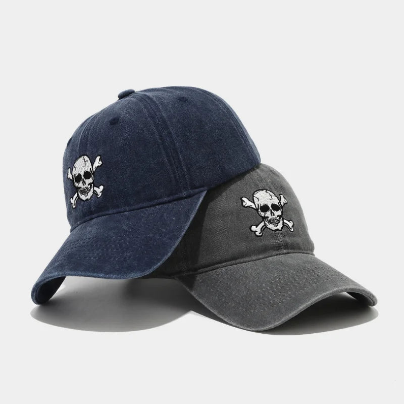 Personalized Skull Embroidered Baseball Cap