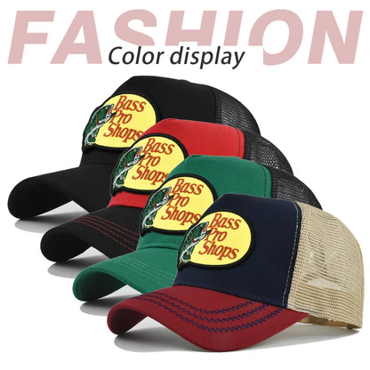 Bass Football Baseball Caps Men and Women