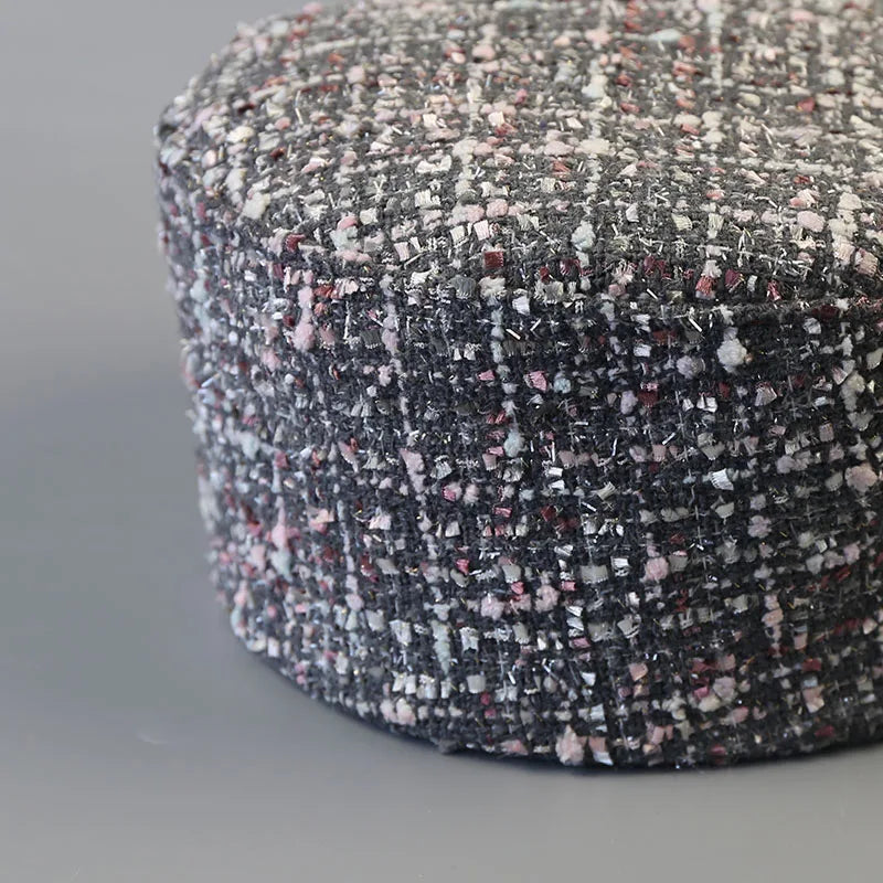 Autumn Harris Tweed Beret For Women French Vintage Painter Hat