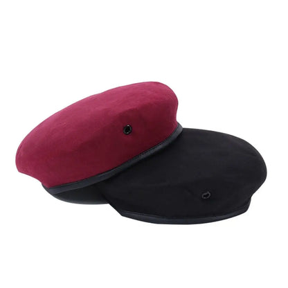 Unisex Adjustable Berets Hat Autumn And Winter For Cosplay Uniform Cap