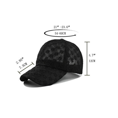 Summer Women Lace Hat Baseball Cap