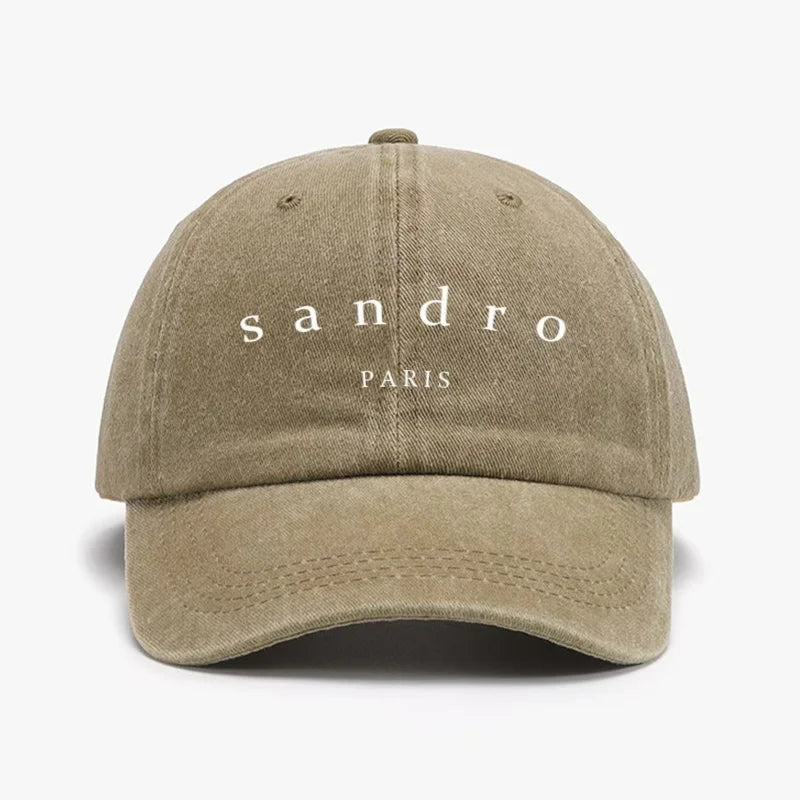 Sandro Printed Sponge Half Mesh Outdoor Fashion Accessory Hat