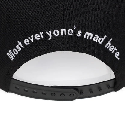 2024 New Unisex Cartoon Cat Embroidery Hip Hop Hats