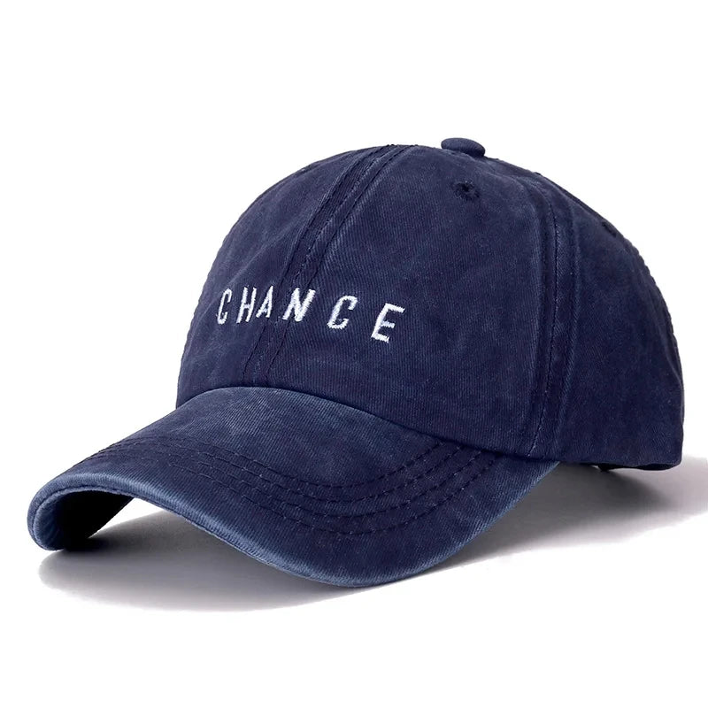 Unisex Washed Cotton Embroidery Baseball Cap