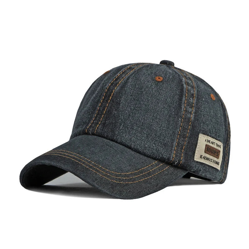 Classical Washed Denim Baseball Cap Sun Protection Baseball Cap