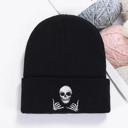 Winter New Men's Knitted Hat Fashion Versatile Hoodie Women's Outdoor
