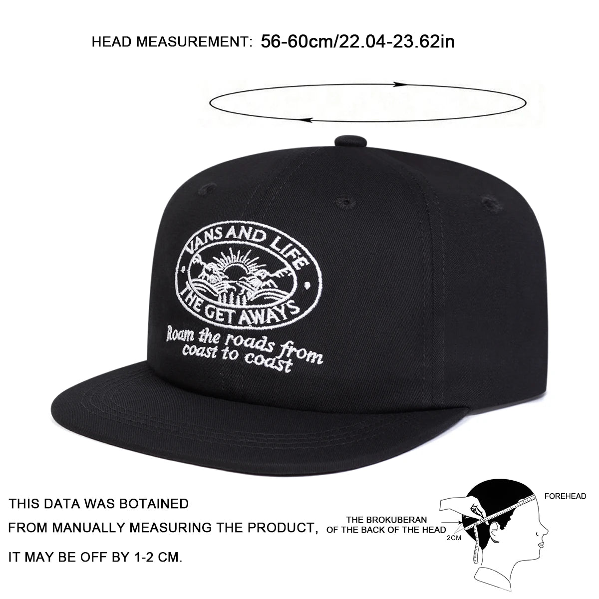 Unisex Letter Embroidery Hip-hop Hats Spring and Autumn