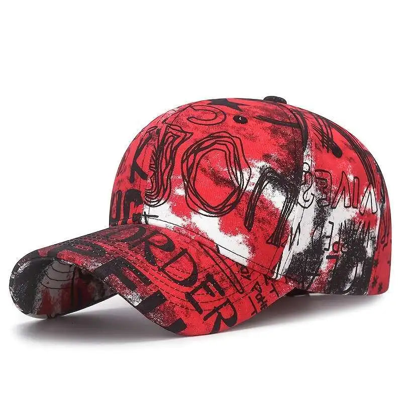 Designer Graffiti Doodle Cotton Baseball Cap