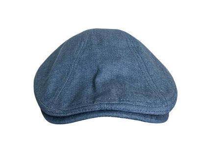Cotton Big Size Men Summer Beret Women Retro Flat Cap