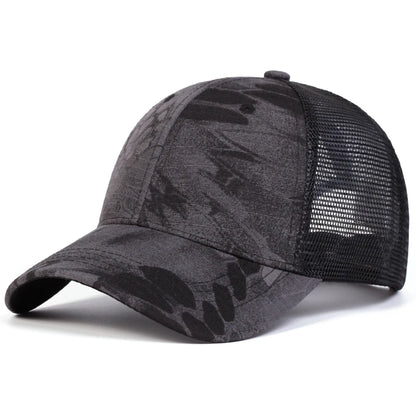 Unisex Camouflage Mesh Baseball Caps Net Caps