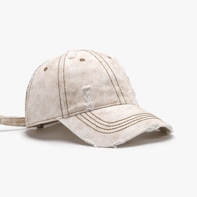 Spring And Autumn Soft-Top Distressed Men's