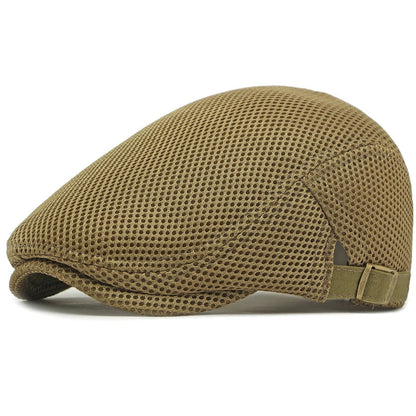 Beret Cap Spring Summer Mesh Cap Breathable Sun Hat