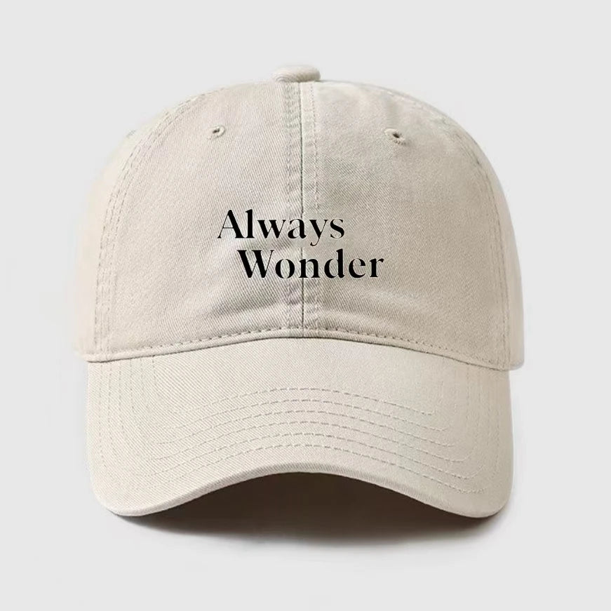 Baseball Cap With Soft Top For Sun Protection