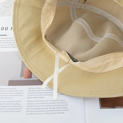 Cute Capybara Apple Bucket Hat For Women Cartoon Fisherman Hat