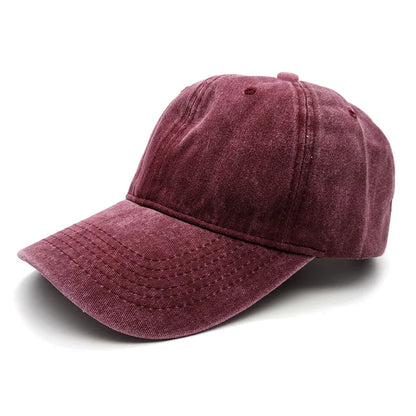 Vintage Women's Dad Hat Sports Hats Men Washed Denim Trucker Cap