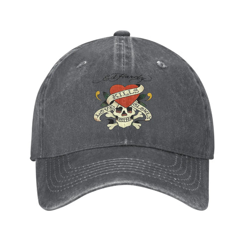 Washed Denim Cap Casual Baseball Caps Adjustable Hat