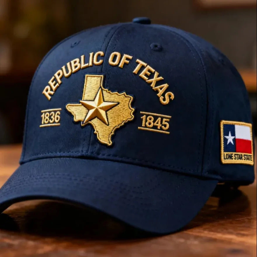 Popular Baseball Cap Texas Logo Embroidery Hat Outdoor Sports