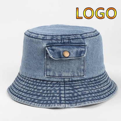 New Custom Logo Foldable Fisherman Hat