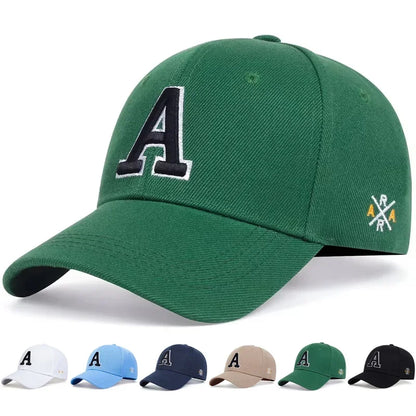 Unisex Letter Embroidery Baseball Cap Spring and Autumn