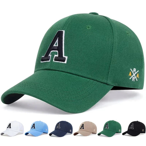 Unisex Letter Embroidery Baseball Cap Spring and Autumn
