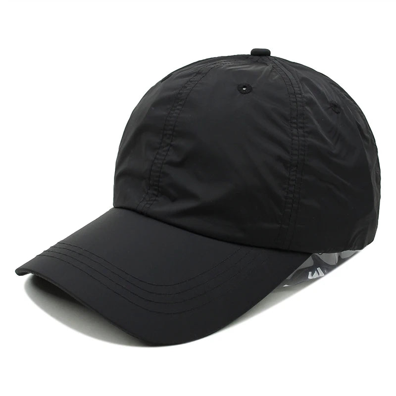 Summer Unisex Quick Dry Snapback Cap Women