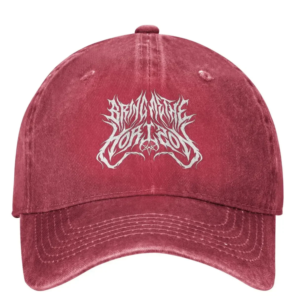 Bring Me The Horizons Brutal Logo Baseball Cap Rock Music Tennis Skate Trucker Hat