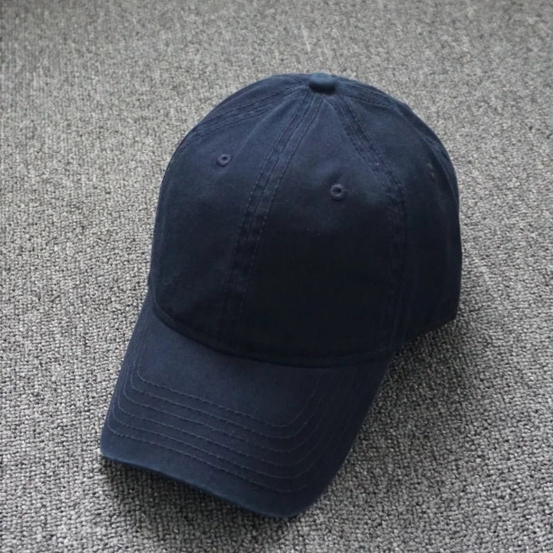 Oversize 100% Cotton Baseball Cap Large Snapback Hat for Big Heads Men Women
