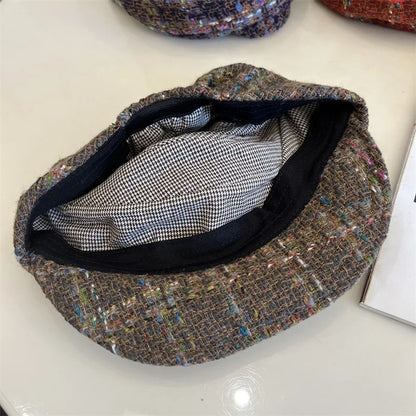 French Tweed Equestrian Hat Women's