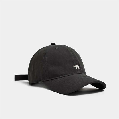 Stylish Polar Bear Embroidered Baseball Cap Sun Protective Breathable Adjustable