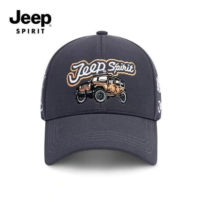 2026 Jeep High-Quality Pure Cotton Embroidered Baseball Cap