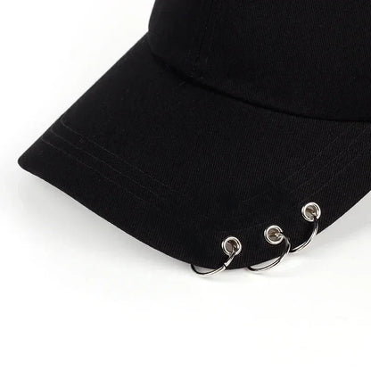 Unisex Side Iron Ring Baseball Caps Spring Autumn
