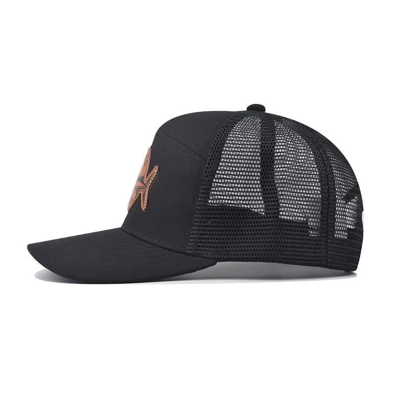 Unisex Seven-Panel Style Baseball Cap