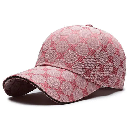 Four Seasons New Three-Line Sewn Baseball Cap Men's And Women's