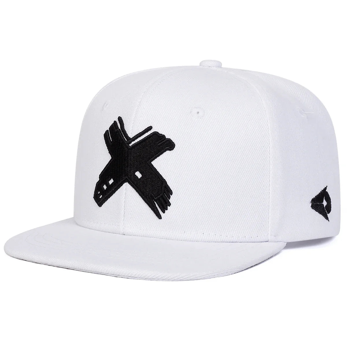 Unisex X Letter Embroidery Hip-Hop Hats Spring Autumn