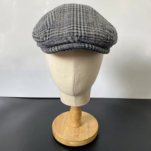 Vintage Men Beret Newsboy Hats Classic Painter Hat