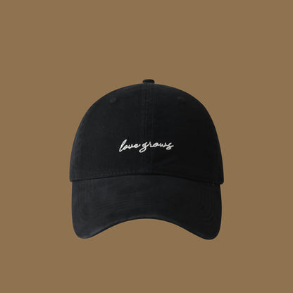 Retro Letter Embroidered Baseball Cap