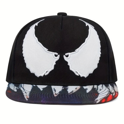 Unisex Personality Ghost Expression Embroidery Hip-hop Hats Spring